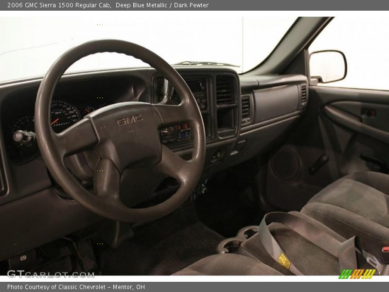 Deep Blue Metallic / Dark Pewter 2006 GMC Sierra 1500 Regular Cab