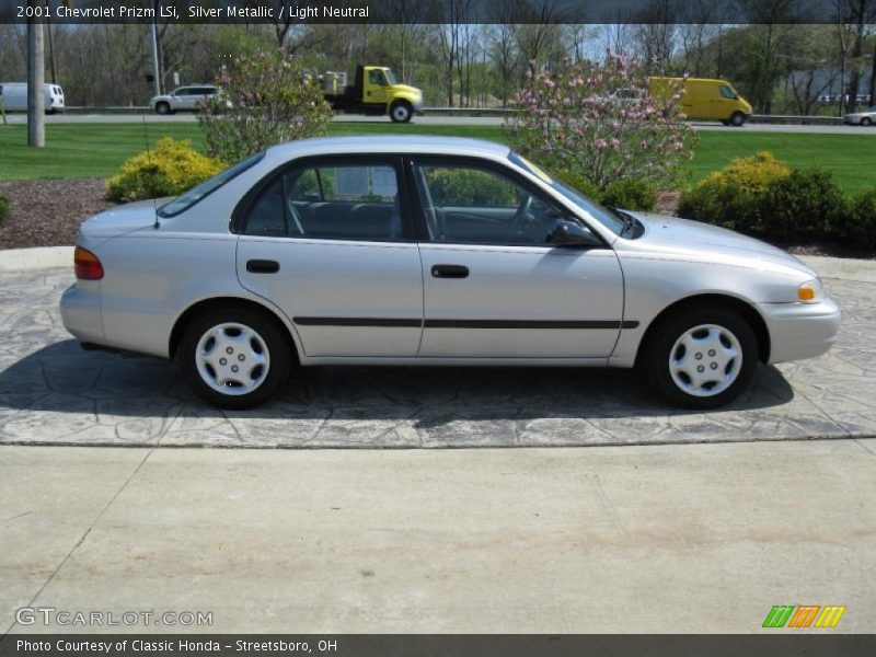 Silver Metallic / Light Neutral 2001 Chevrolet Prizm LSi