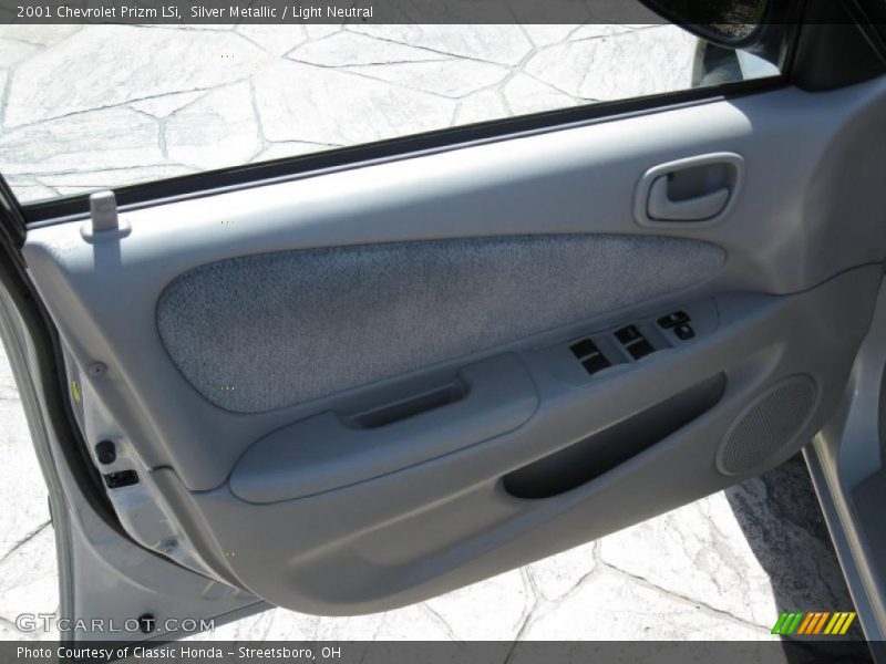 Silver Metallic / Light Neutral 2001 Chevrolet Prizm LSi