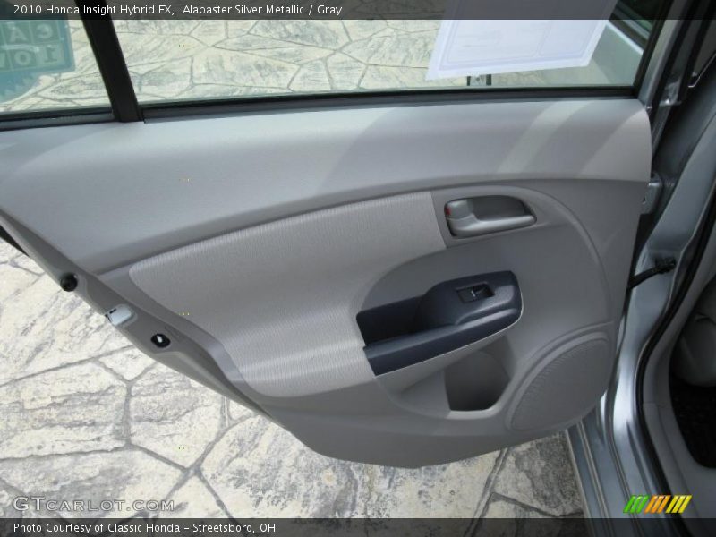 Alabaster Silver Metallic / Gray 2010 Honda Insight Hybrid EX
