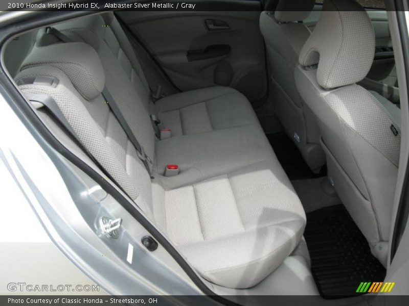 Alabaster Silver Metallic / Gray 2010 Honda Insight Hybrid EX