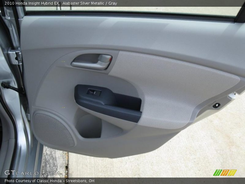 Alabaster Silver Metallic / Gray 2010 Honda Insight Hybrid EX
