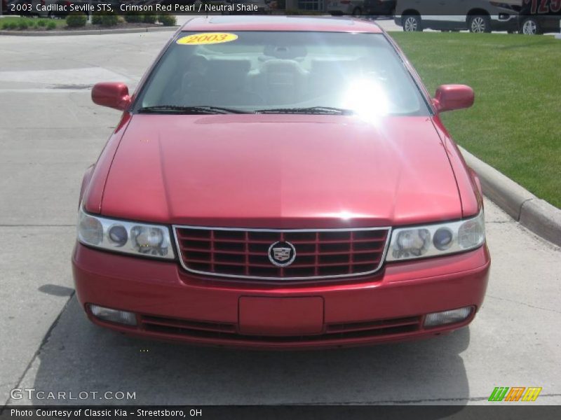 Crimson Red Pearl / Neutral Shale 2003 Cadillac Seville STS