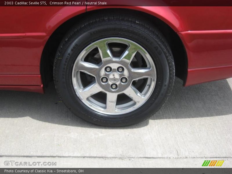 Crimson Red Pearl / Neutral Shale 2003 Cadillac Seville STS