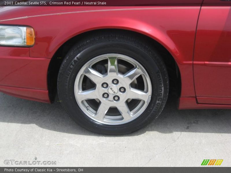 Crimson Red Pearl / Neutral Shale 2003 Cadillac Seville STS