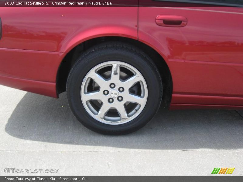 Crimson Red Pearl / Neutral Shale 2003 Cadillac Seville STS