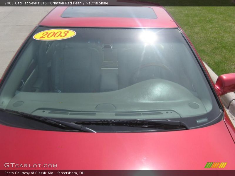 Crimson Red Pearl / Neutral Shale 2003 Cadillac Seville STS