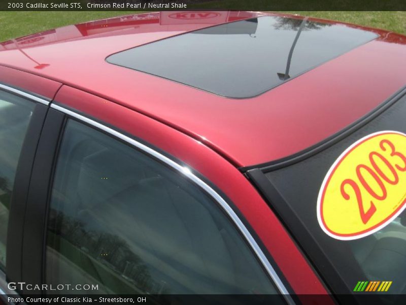 Crimson Red Pearl / Neutral Shale 2003 Cadillac Seville STS