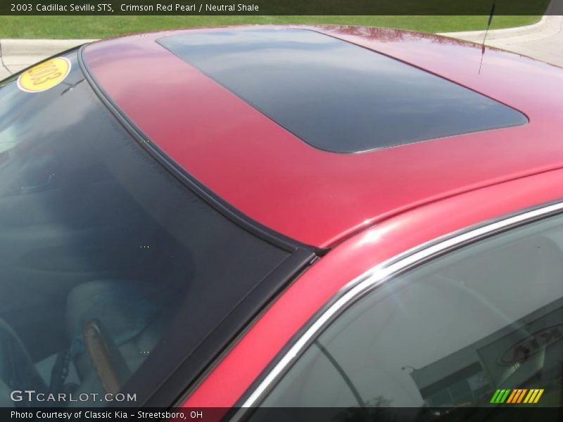 Crimson Red Pearl / Neutral Shale 2003 Cadillac Seville STS