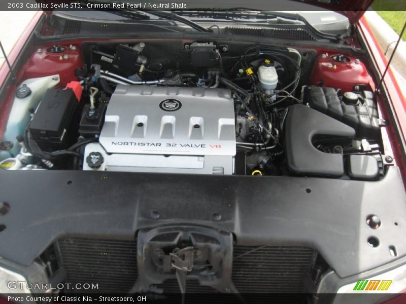 Crimson Red Pearl / Neutral Shale 2003 Cadillac Seville STS