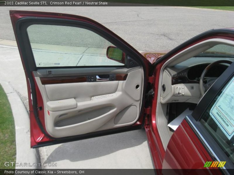 Crimson Red Pearl / Neutral Shale 2003 Cadillac Seville STS