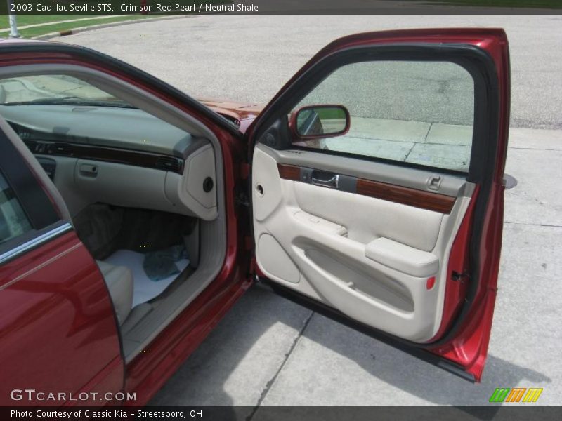Crimson Red Pearl / Neutral Shale 2003 Cadillac Seville STS