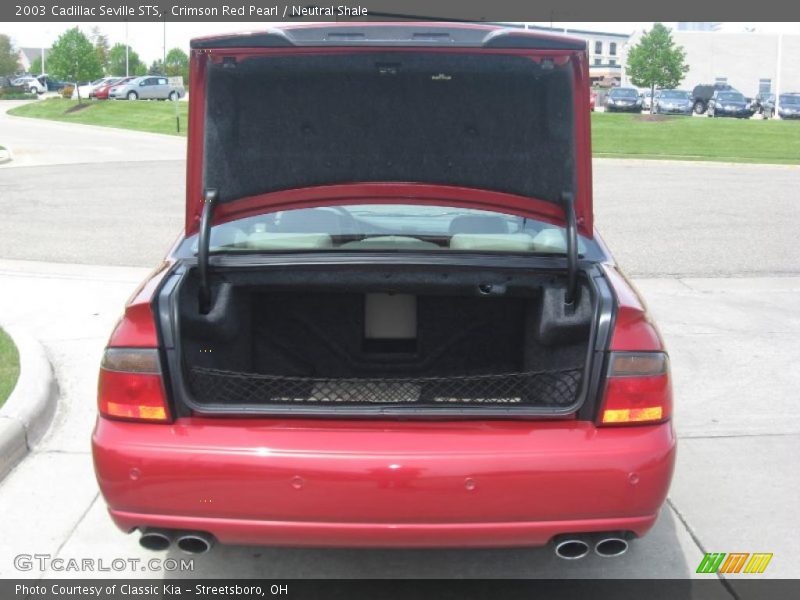 Crimson Red Pearl / Neutral Shale 2003 Cadillac Seville STS