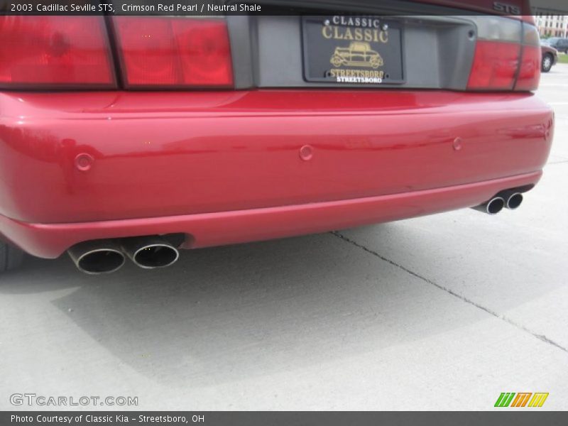 Crimson Red Pearl / Neutral Shale 2003 Cadillac Seville STS