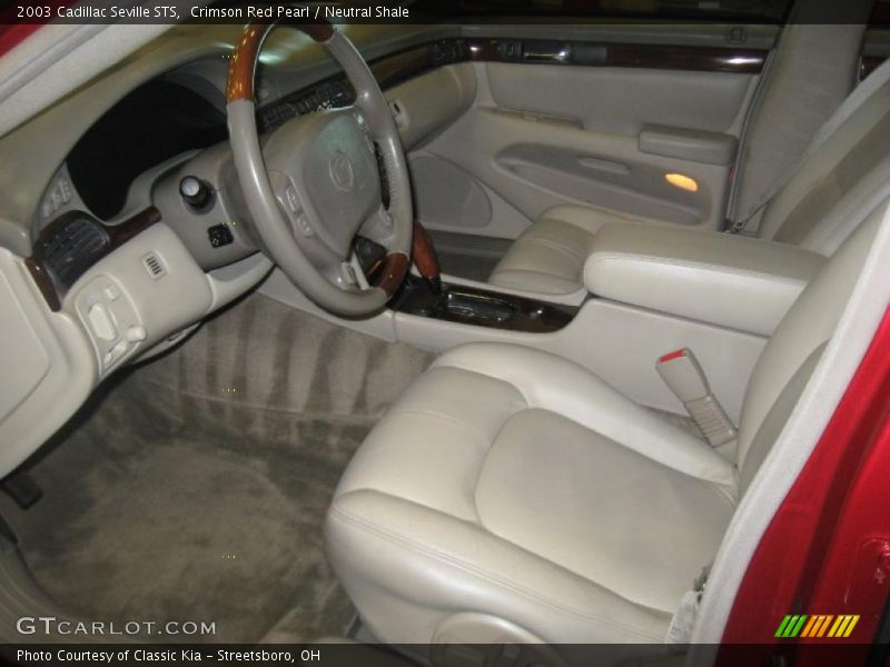 Crimson Red Pearl / Neutral Shale 2003 Cadillac Seville STS