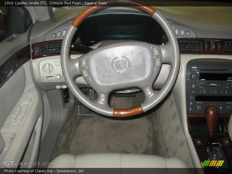 Crimson Red Pearl / Neutral Shale 2003 Cadillac Seville STS