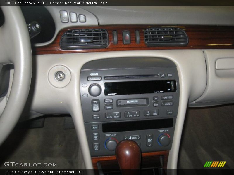 Crimson Red Pearl / Neutral Shale 2003 Cadillac Seville STS