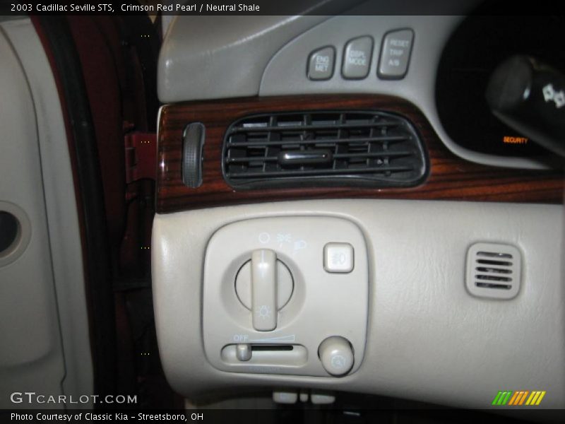 Crimson Red Pearl / Neutral Shale 2003 Cadillac Seville STS