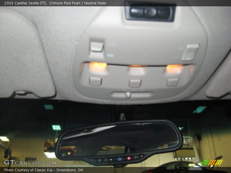 Crimson Red Pearl / Neutral Shale 2003 Cadillac Seville STS