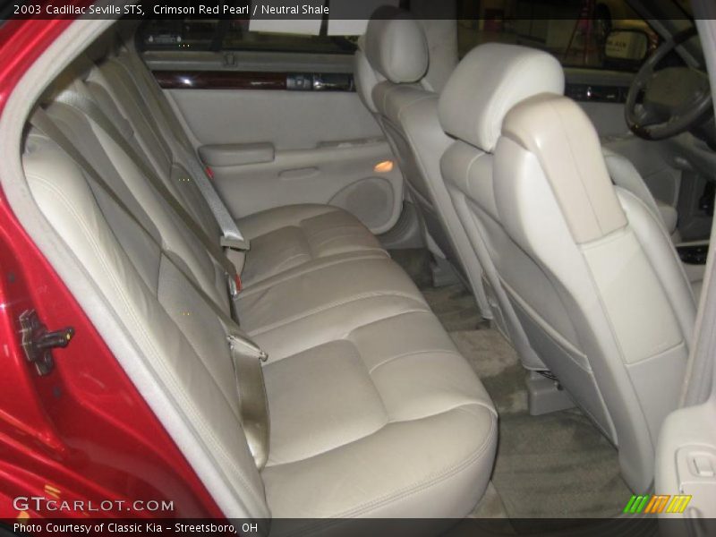 Crimson Red Pearl / Neutral Shale 2003 Cadillac Seville STS