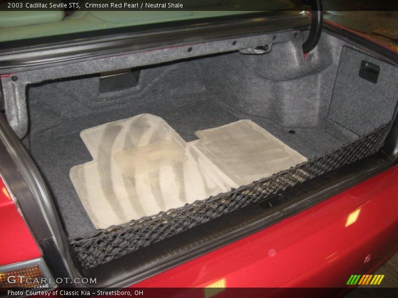 Crimson Red Pearl / Neutral Shale 2003 Cadillac Seville STS