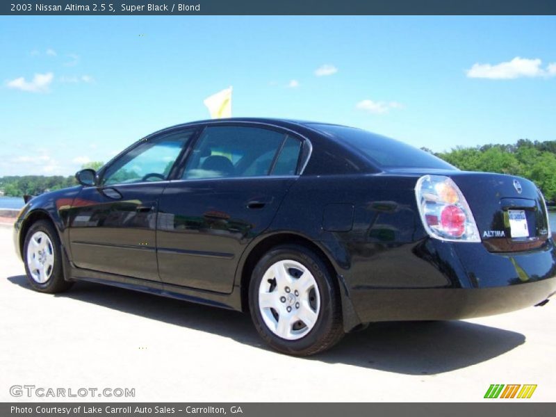 Super Black / Blond 2003 Nissan Altima 2.5 S