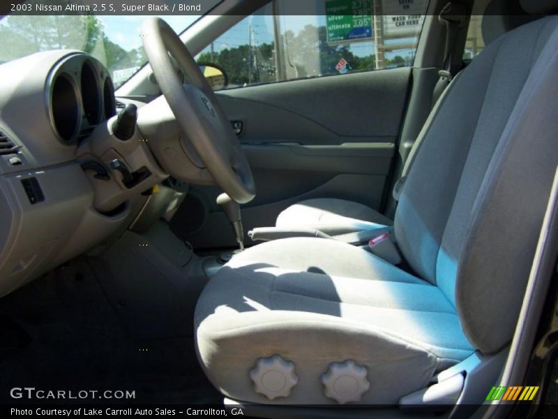 Super Black / Blond 2003 Nissan Altima 2.5 S