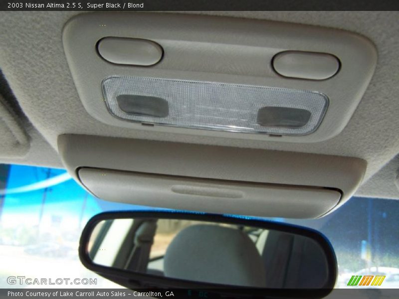 Super Black / Blond 2003 Nissan Altima 2.5 S