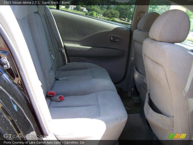 Super Black / Blond 2003 Nissan Altima 2.5 S