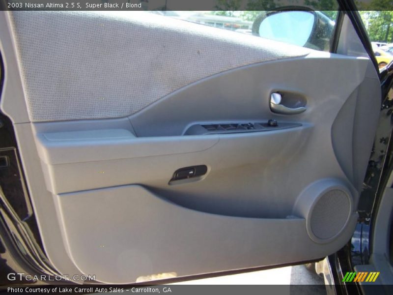 Super Black / Blond 2003 Nissan Altima 2.5 S