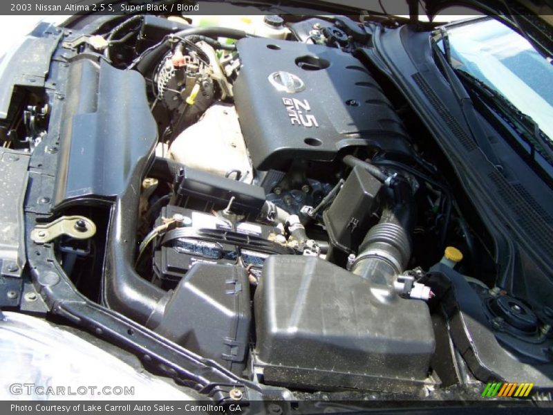 Super Black / Blond 2003 Nissan Altima 2.5 S