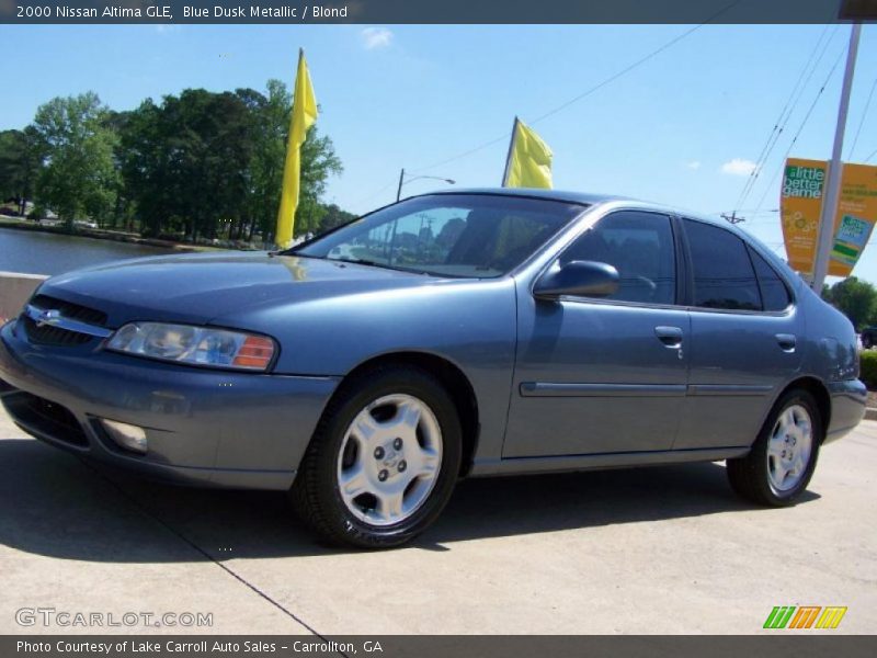 Blue Dusk Metallic / Blond 2000 Nissan Altima GLE