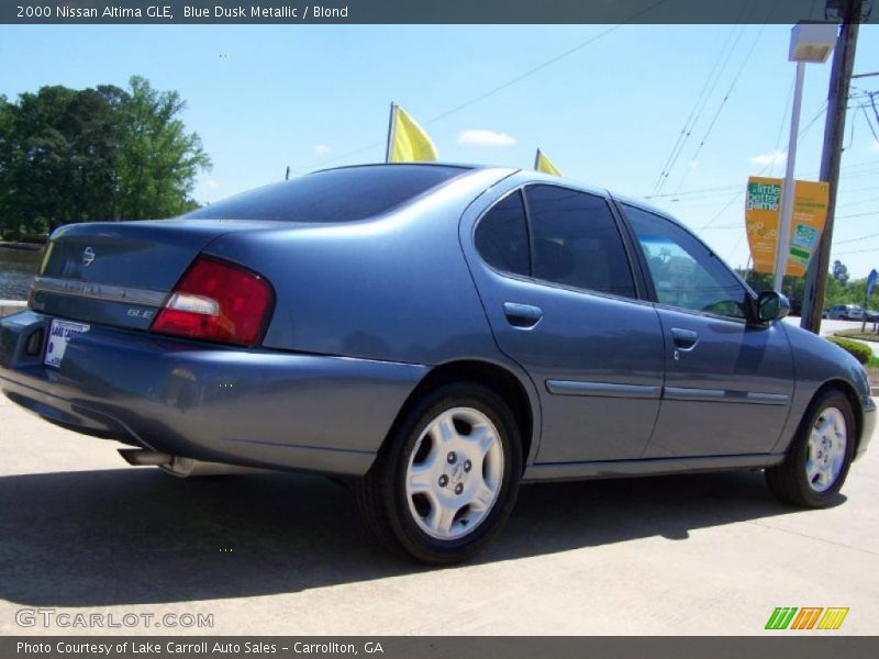 Blue Dusk Metallic / Blond 2000 Nissan Altima GLE