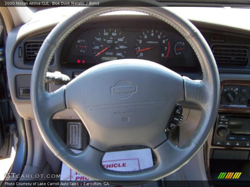 Blue Dusk Metallic / Blond 2000 Nissan Altima GLE