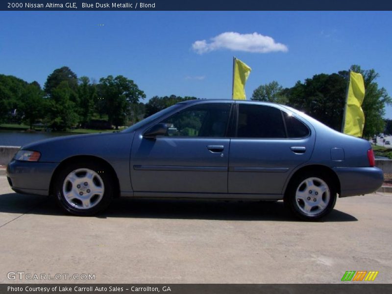 Blue Dusk Metallic / Blond 2000 Nissan Altima GLE