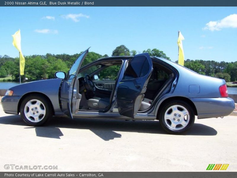 Blue Dusk Metallic / Blond 2000 Nissan Altima GLE