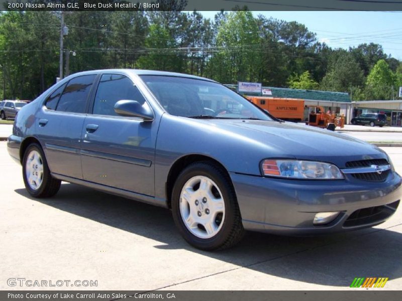 Blue Dusk Metallic / Blond 2000 Nissan Altima GLE