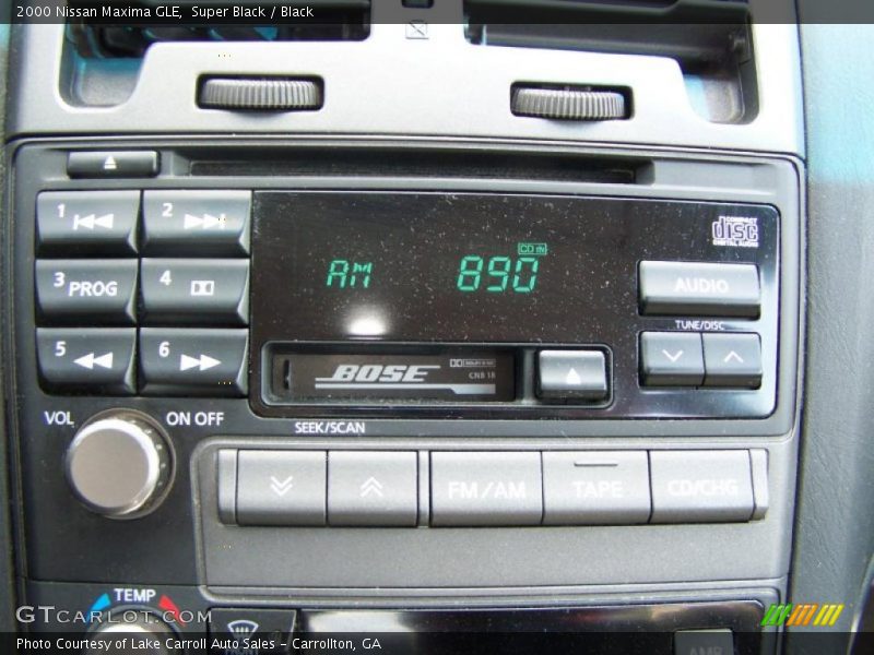 Super Black / Black 2000 Nissan Maxima GLE