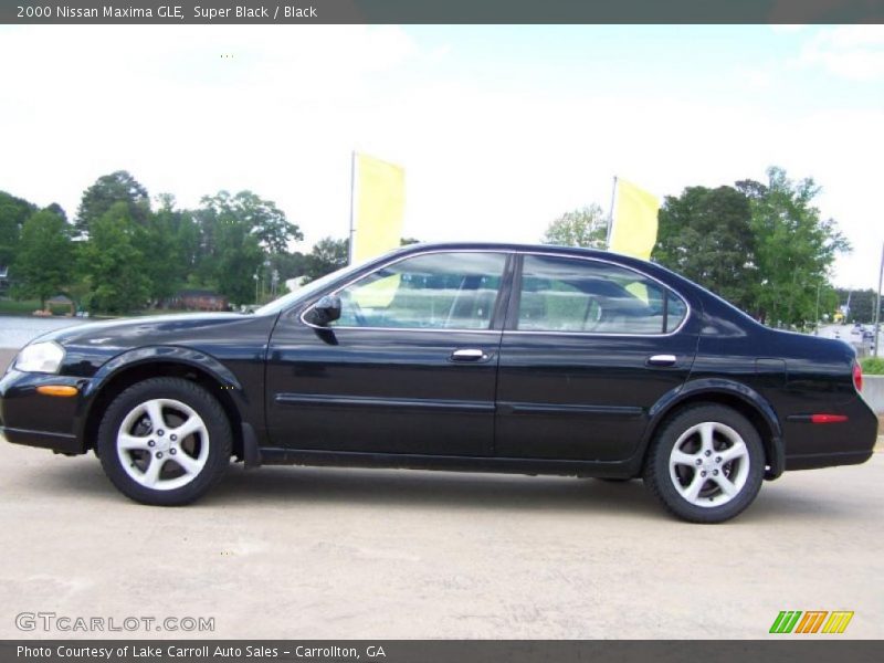 Super Black / Black 2000 Nissan Maxima GLE
