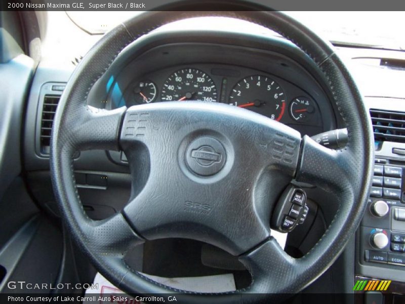 Super Black / Black 2000 Nissan Maxima GLE