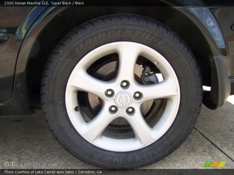 Super Black / Black 2000 Nissan Maxima GLE