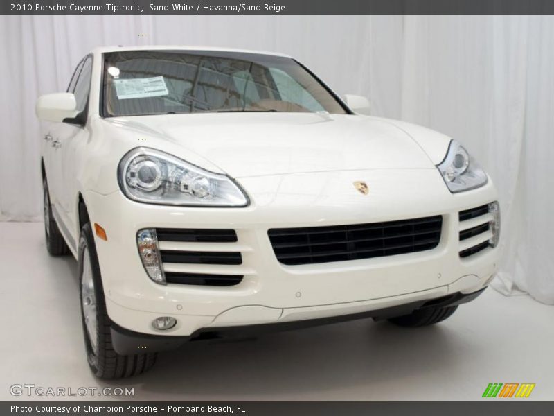 Sand White / Havanna/Sand Beige 2010 Porsche Cayenne Tiptronic