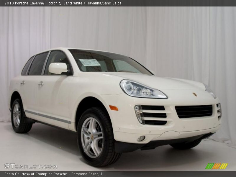 Sand White / Havanna/Sand Beige 2010 Porsche Cayenne Tiptronic