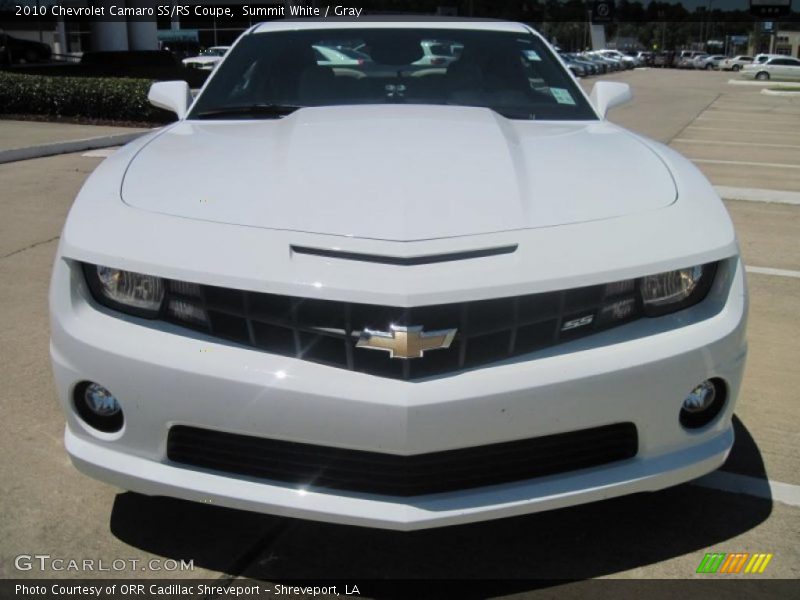 Summit White / Gray 2010 Chevrolet Camaro SS/RS Coupe