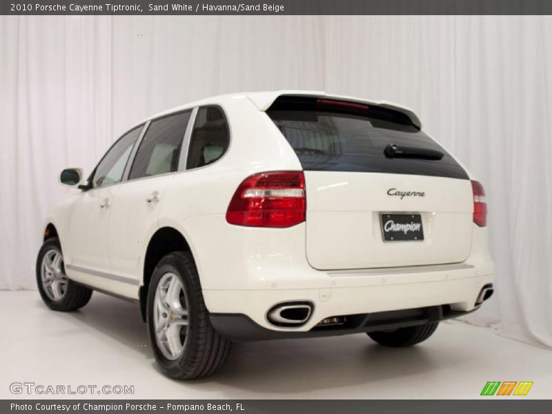 Sand White / Havanna/Sand Beige 2010 Porsche Cayenne Tiptronic