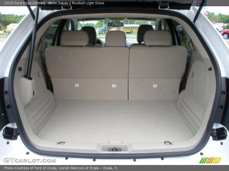 White Suede / Medium Light Stone 2010 Ford Edge Limited
