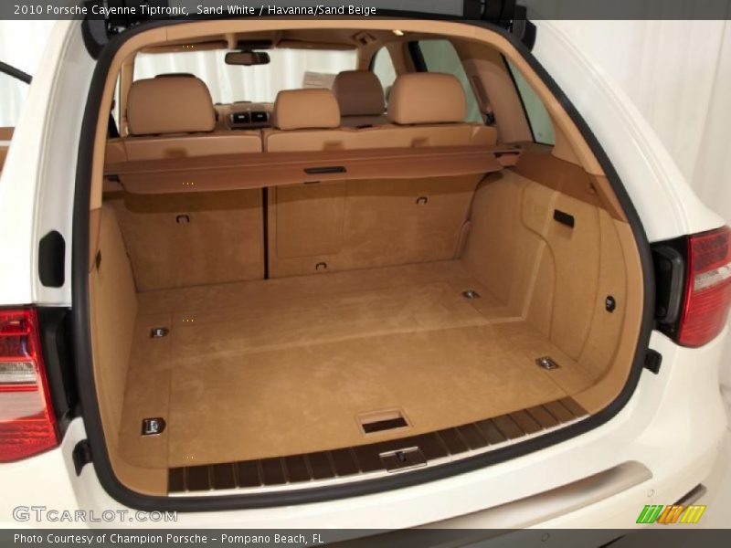 Sand White / Havanna/Sand Beige 2010 Porsche Cayenne Tiptronic