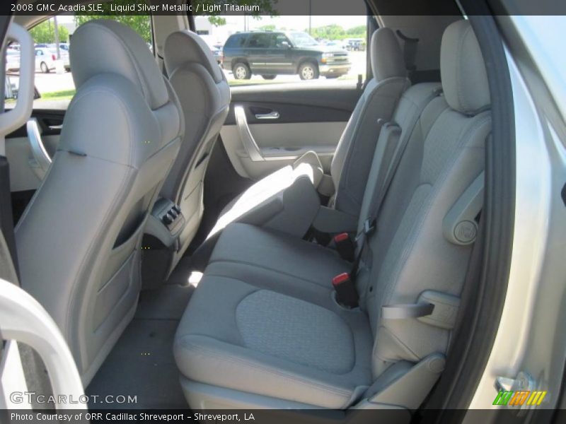 Liquid Silver Metallic / Light Titanium 2008 GMC Acadia SLE