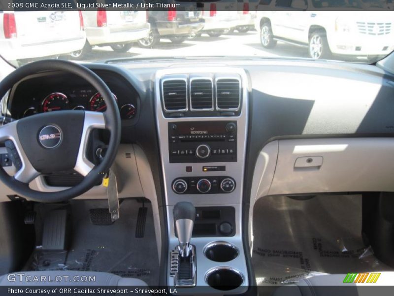 Liquid Silver Metallic / Light Titanium 2008 GMC Acadia SLE