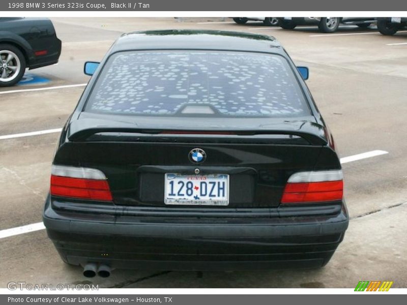 Black II / Tan 1998 BMW 3 Series 323is Coupe